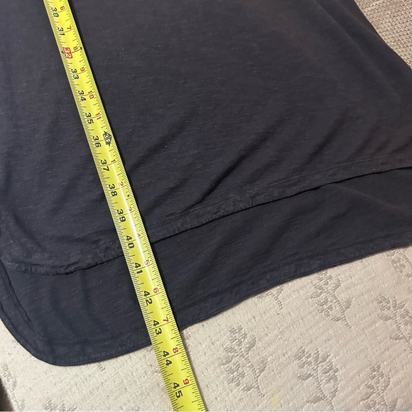 Eileen Fisher Two Dresses Midi Navy & Gray Hemp Organic Cotton Lagenlook Sz S/P - Picture 15 of 16